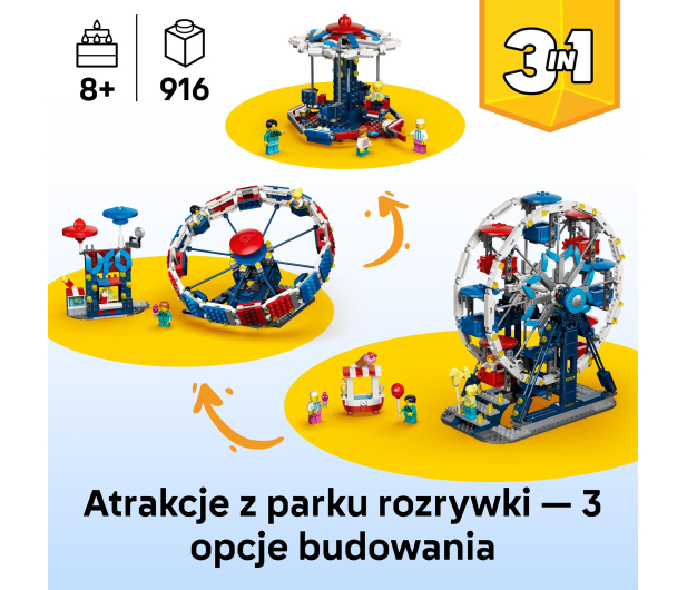 LEGO CREATOR 31389 Kultowy diabelski młyn - 1529743 - zdjęcie 4